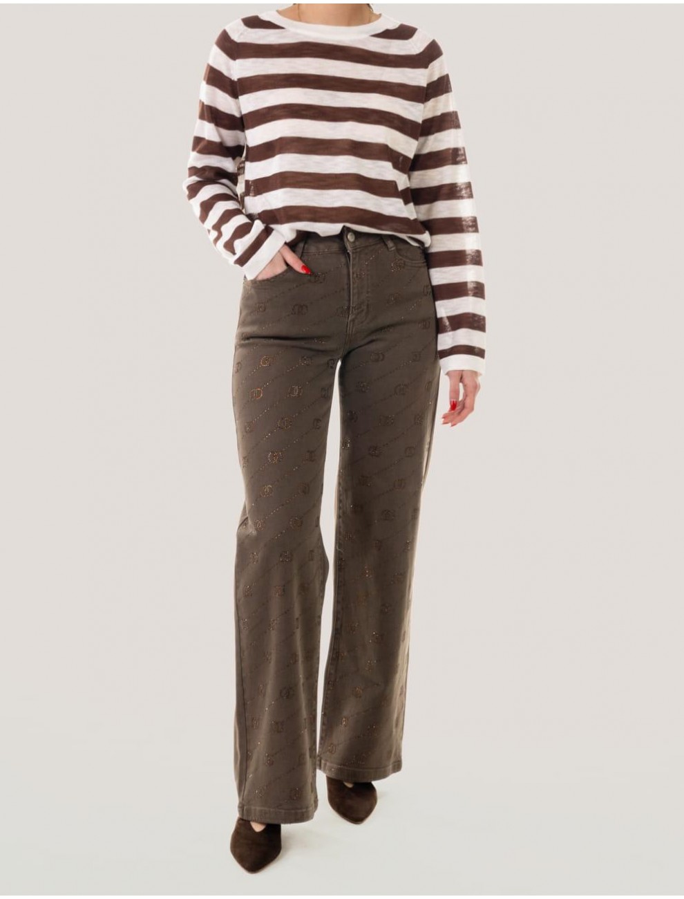PANTALoN OBVIO NIDA MARRoN