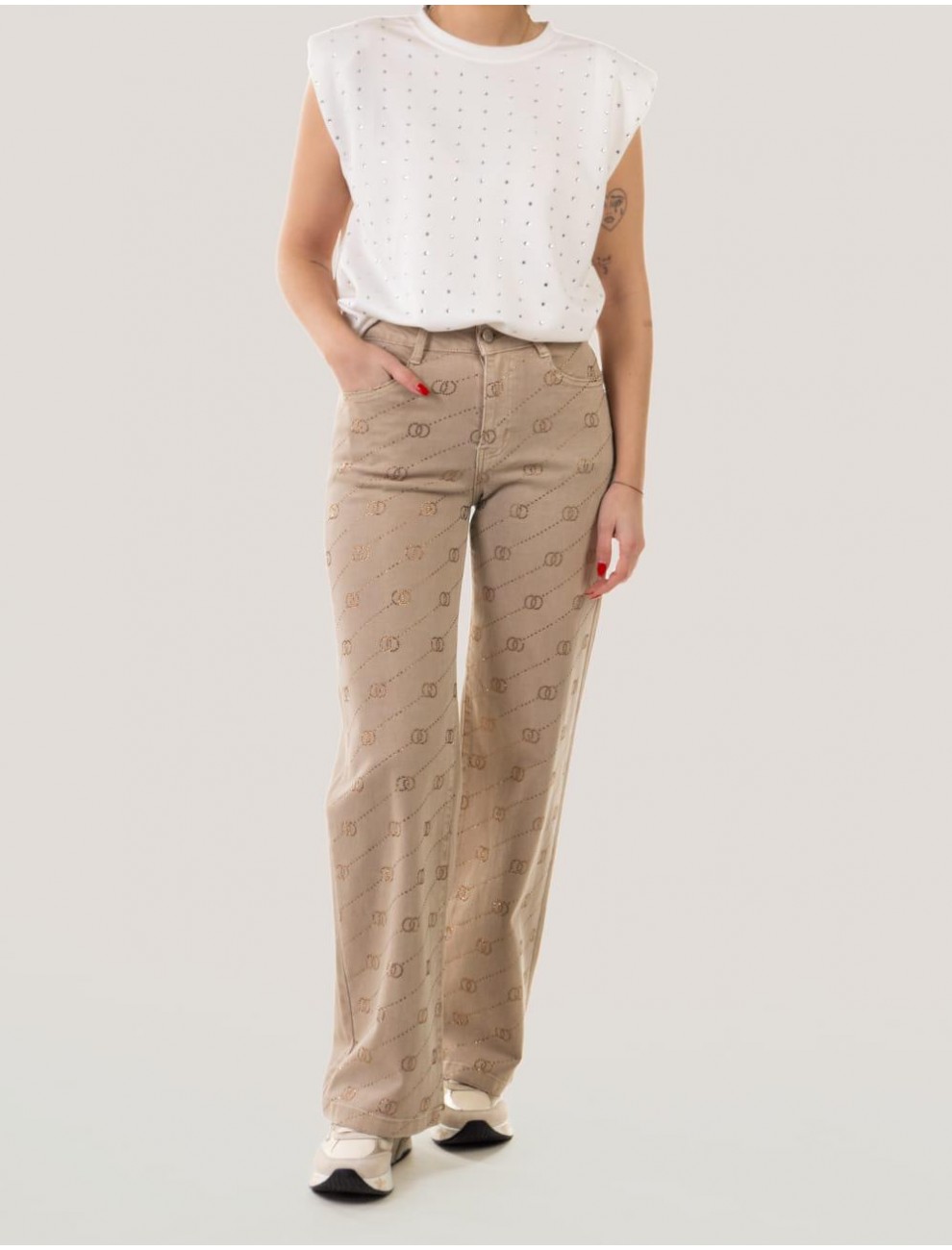 PANTALoN OBVIO MARGA TAUPE