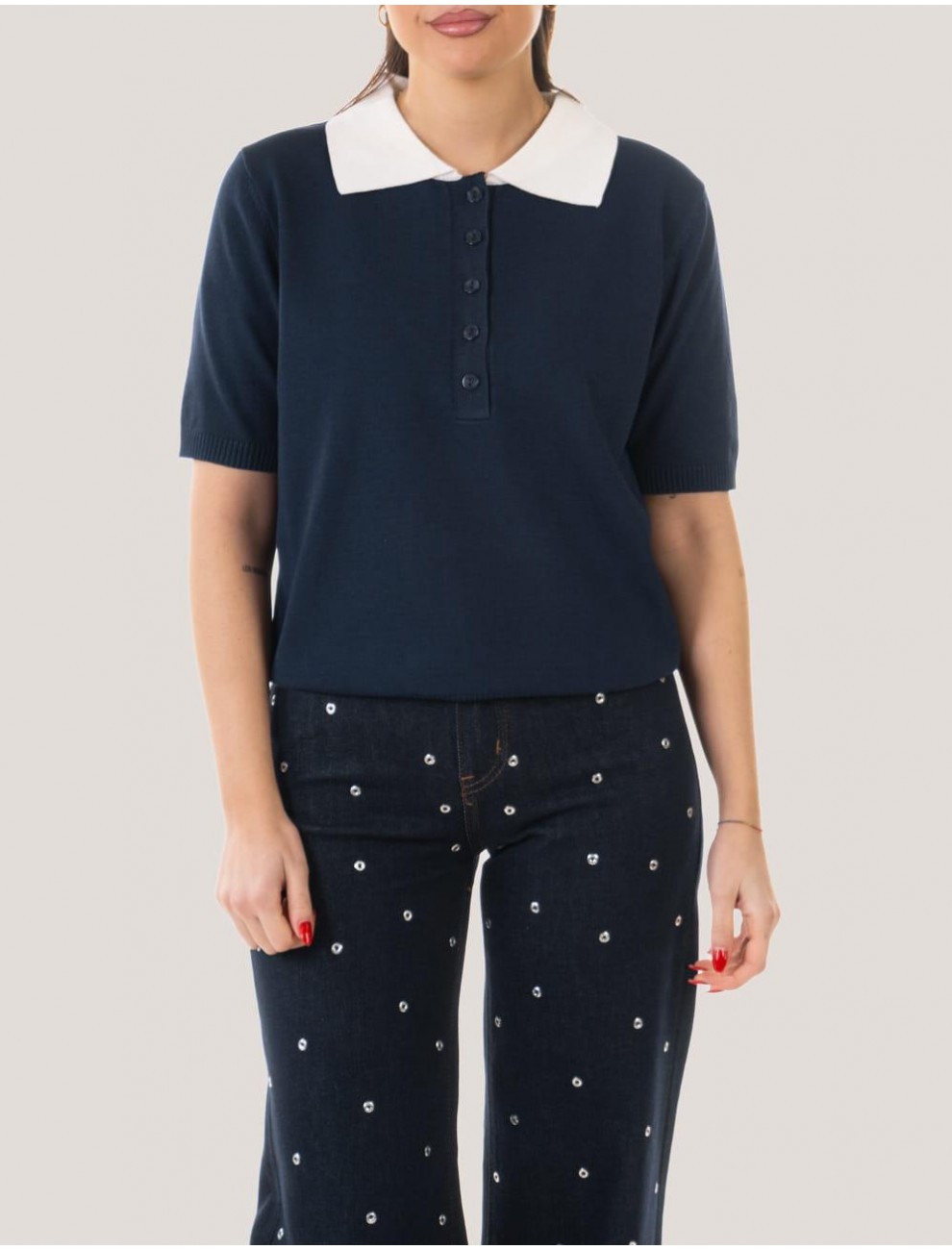 CAMISETA OBVIO CUERIL MARINO