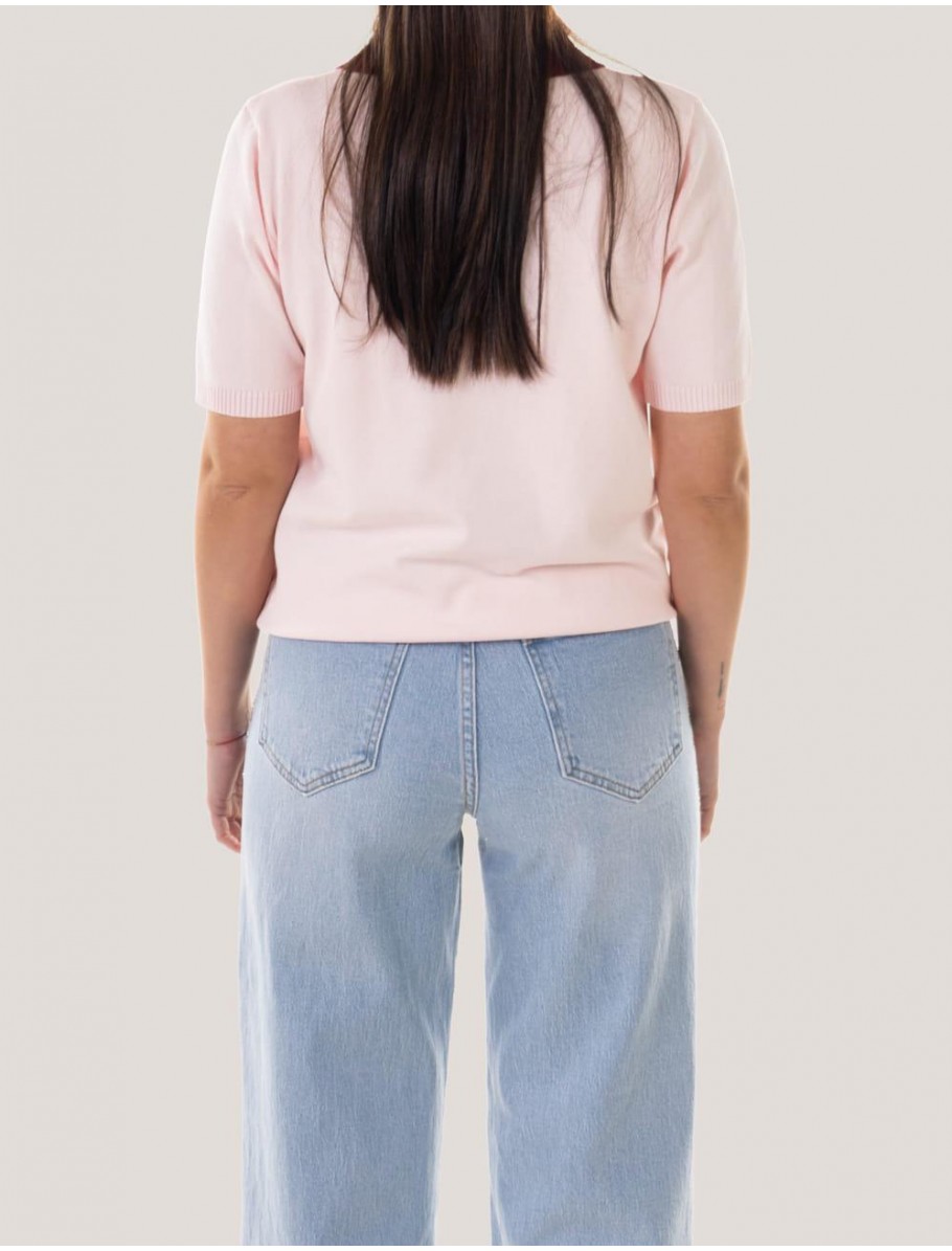 CAMISETA OBVIO CUERIL ROSA