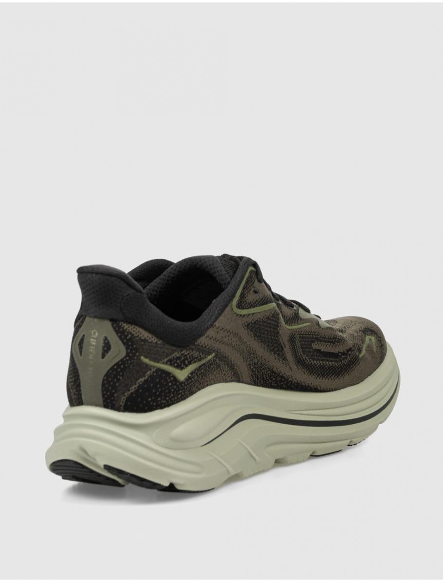 ZAPATILLA HOKA CLIFTON10 NEGRO
