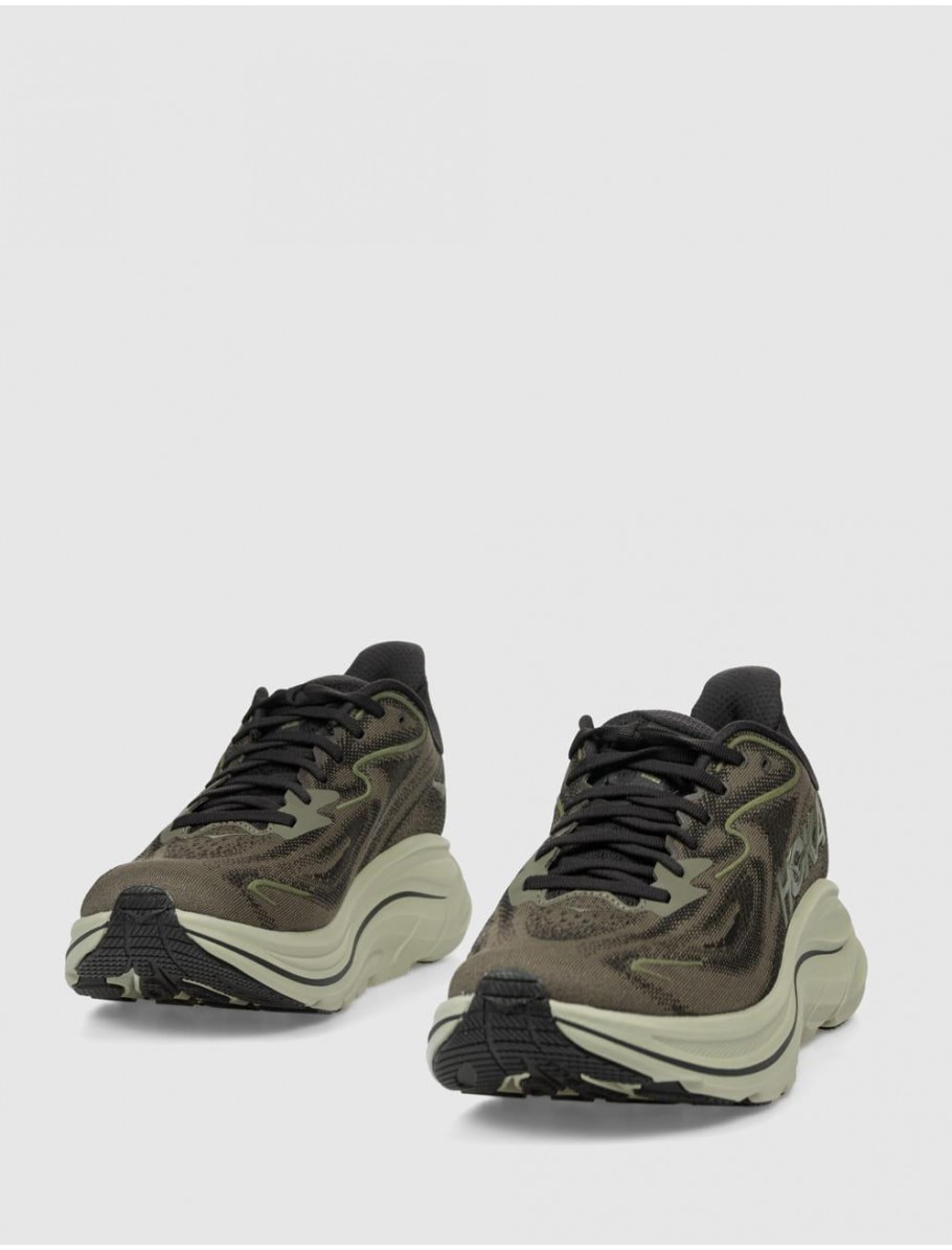 ZAPATILLA HOKA CLIFTON10 NEGRO