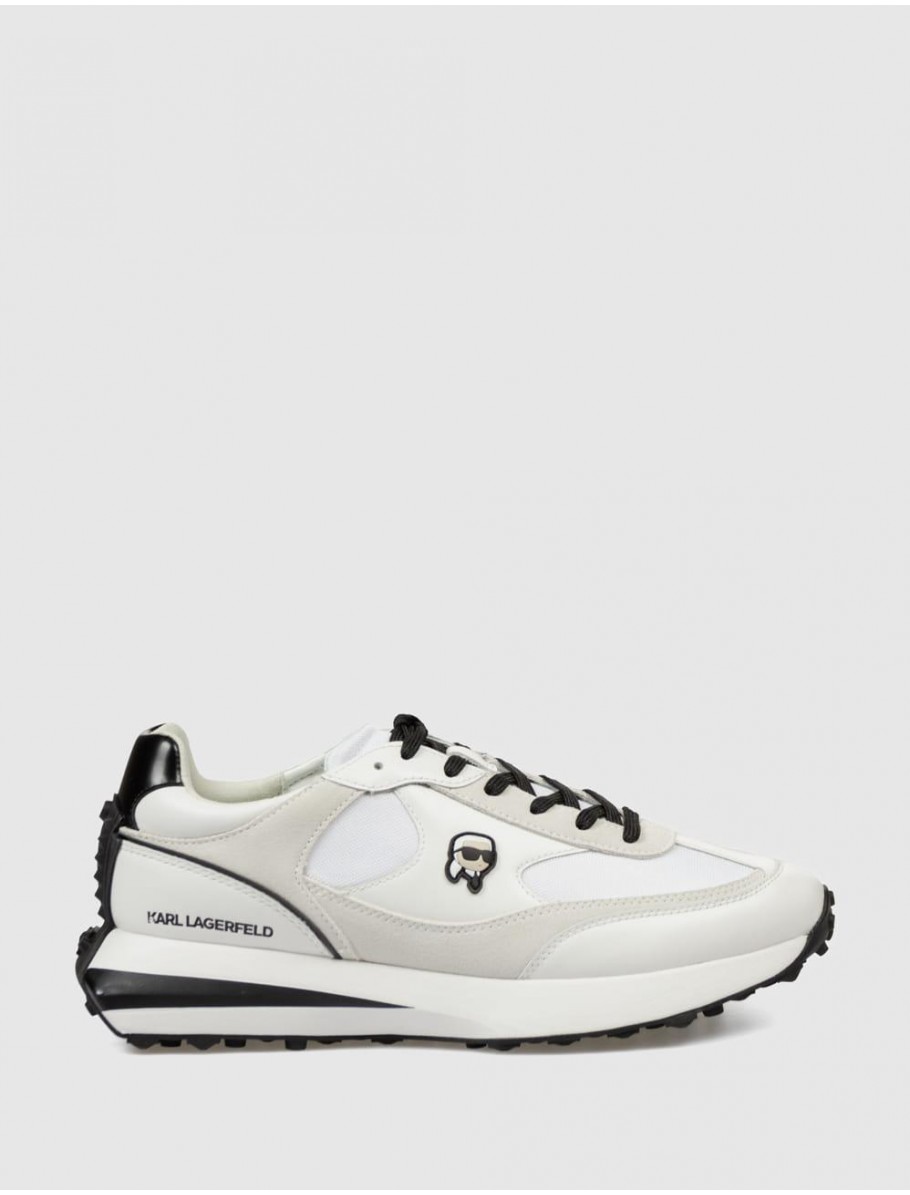 ZAPATILLA KARL LAGERFED ZONE NFT LO LACE MIX BLANCO