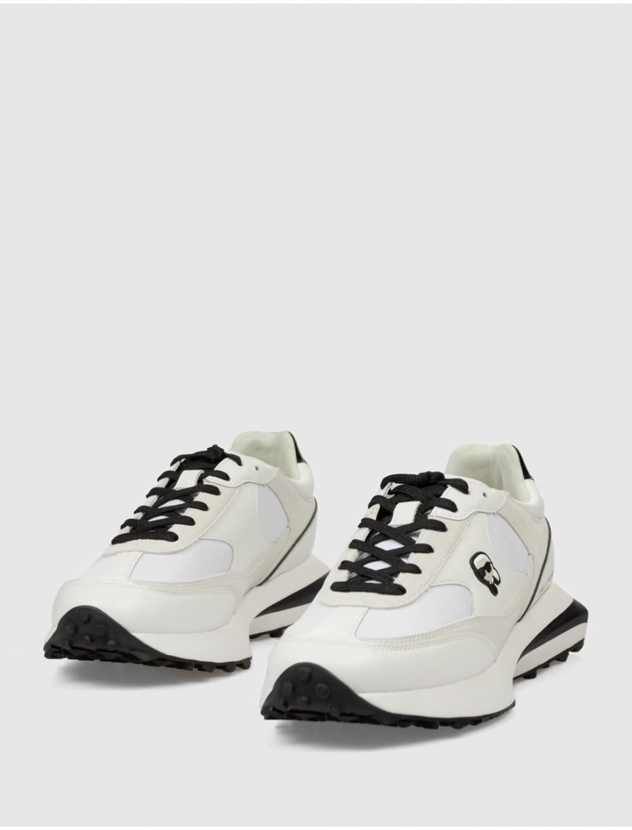 ZAPATILLA KARL LAGERFED ZONE NFT LO LACE MIX BLANCO