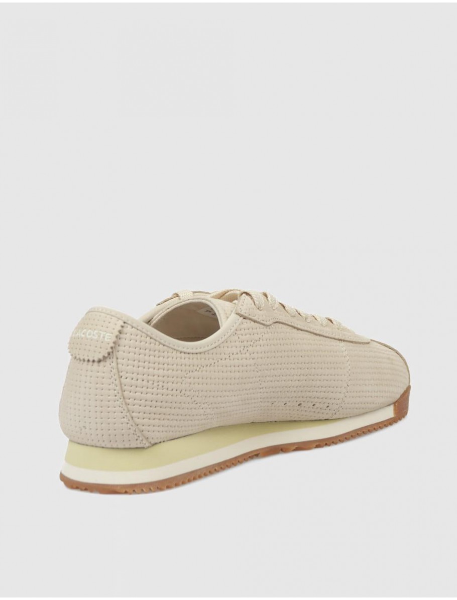 ZAPATILLA LACOSTE CLUB LOW BEIG