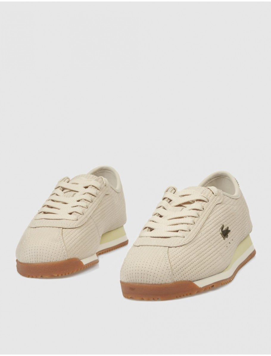 ZAPATILLA LACOSTE CLUB LOW BEIG
