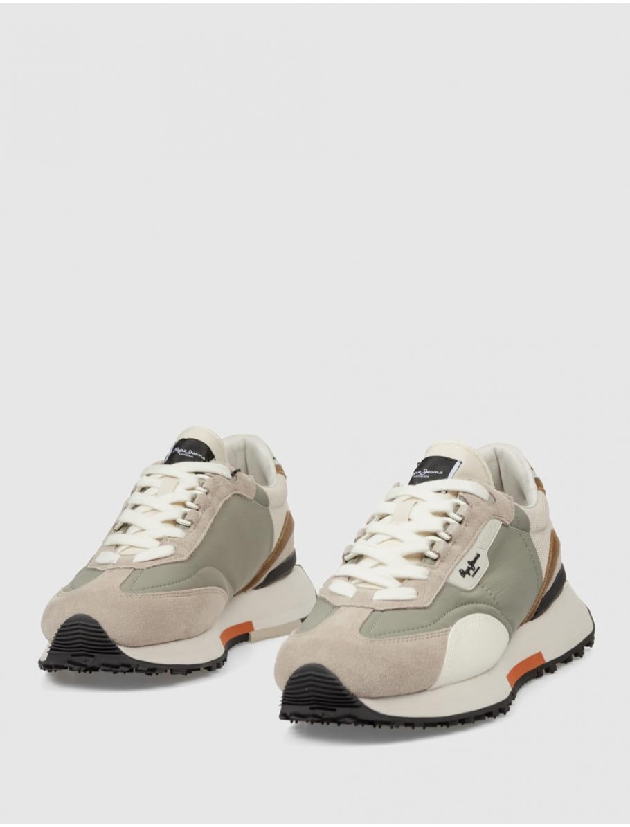 ZAPATILLA PEPE JEANS ARCHER BLOCK BEIG