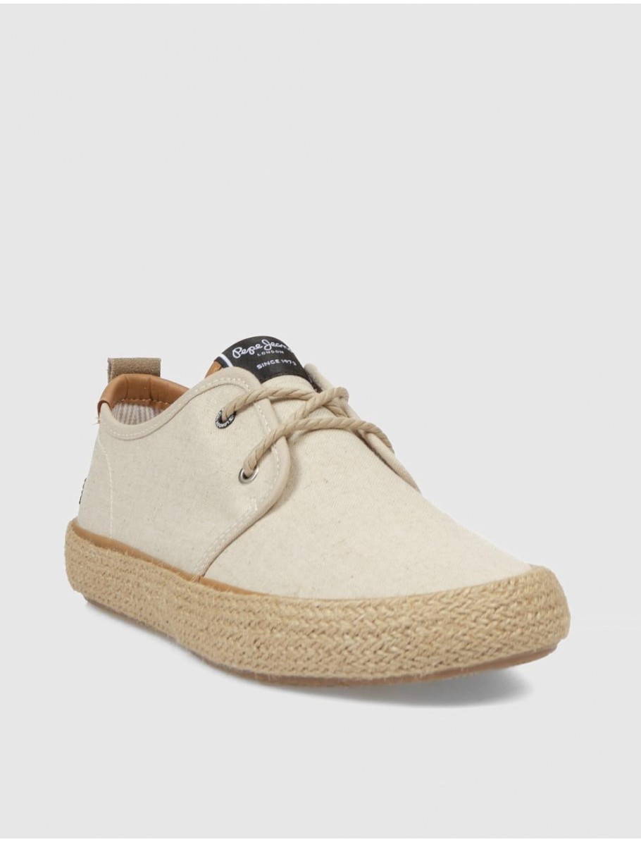 ALPARGATA PEPE JEANS PORT NATURE BEIG