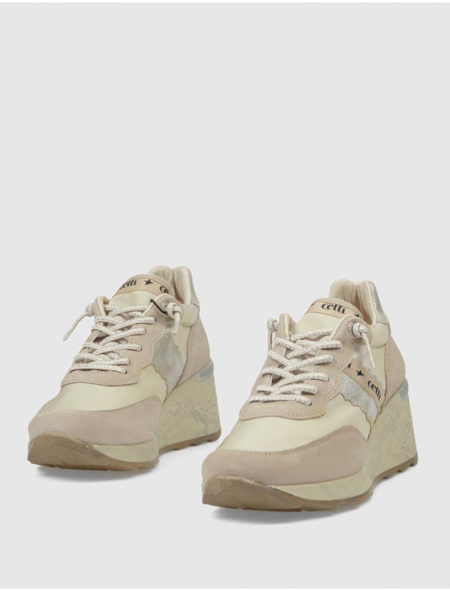 ZAPATILLA CETTI 1149 TAUPE