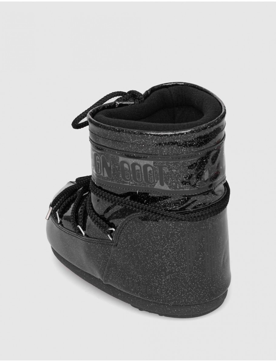 BOTiN MOON BOOT ICON LOW GLITTER NEGRO