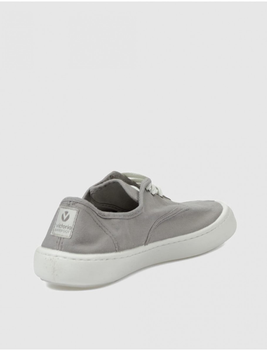ZAPATILLA BAREFOOT VICTORIA OLMO BAREFOOT LONA GRIS
