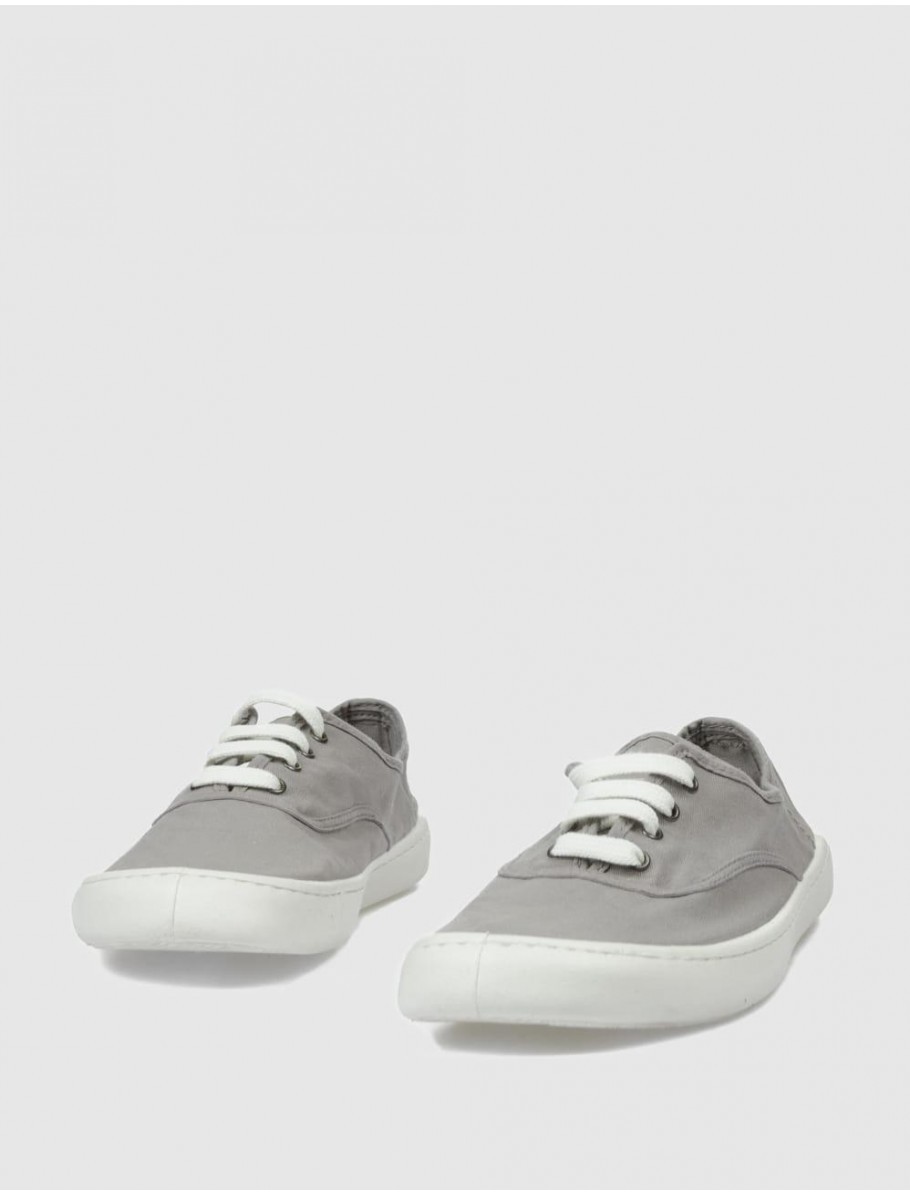 ZAPATILLA BAREFOOT VICTORIA OLMO BAREFOOT LONA GRIS