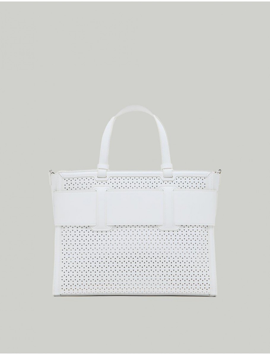 BOLSO ARMANI EXCHANGE XW000392 BLANCO