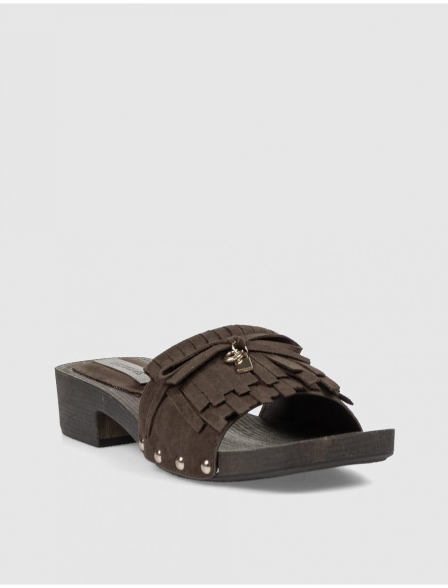 SANDALIA KAMOME TRENDS CORTES MARRoN