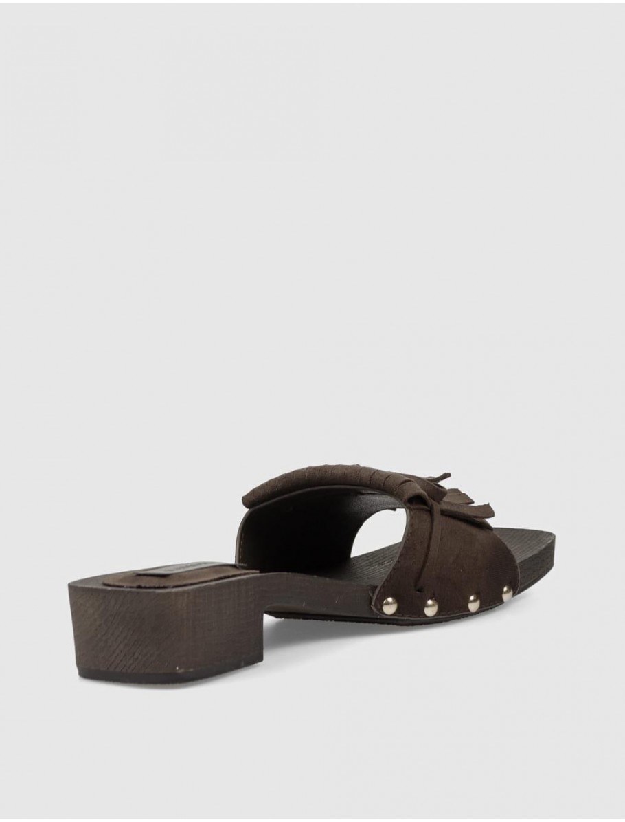 SANDALIA KAMOME TRENDS CORTES MARRoN