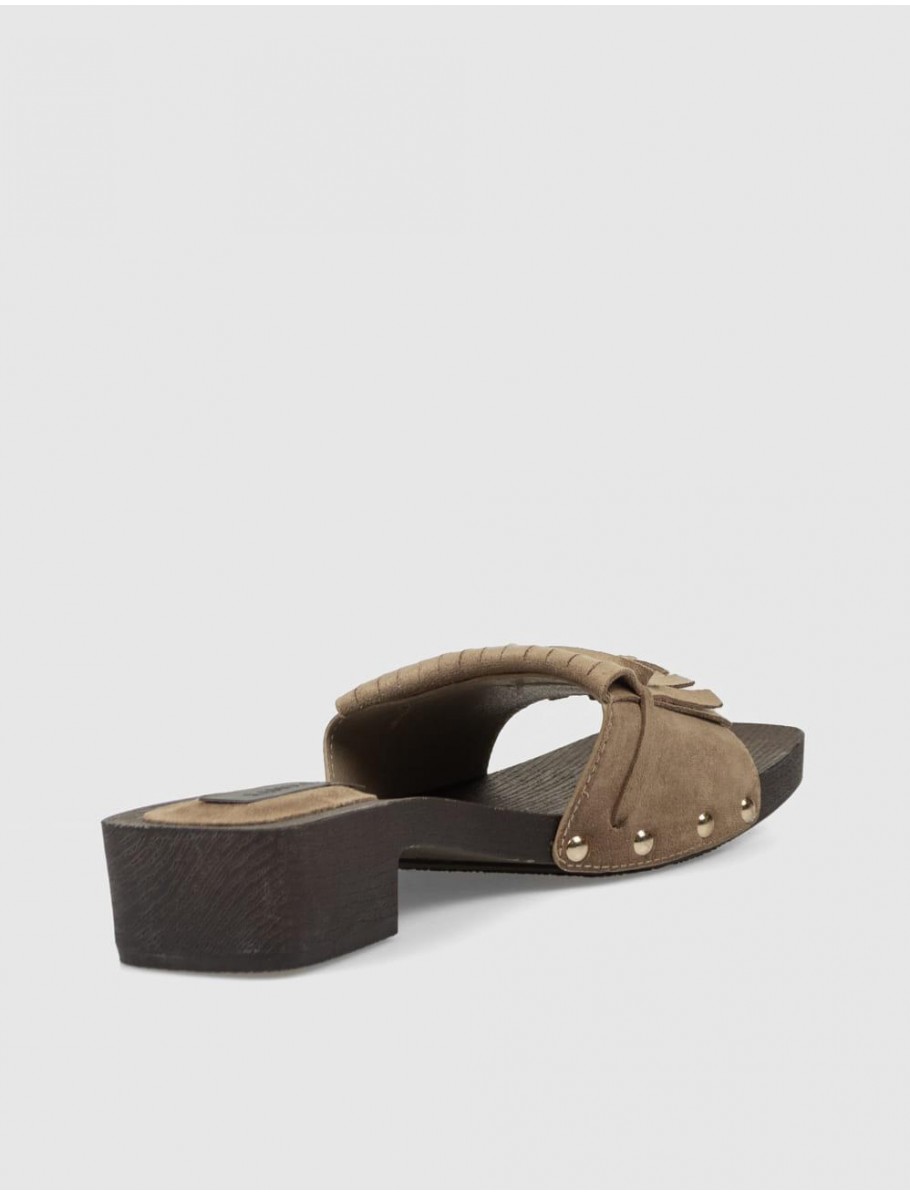 SANDALIA KAMOME TRENDS CORTES BEIG