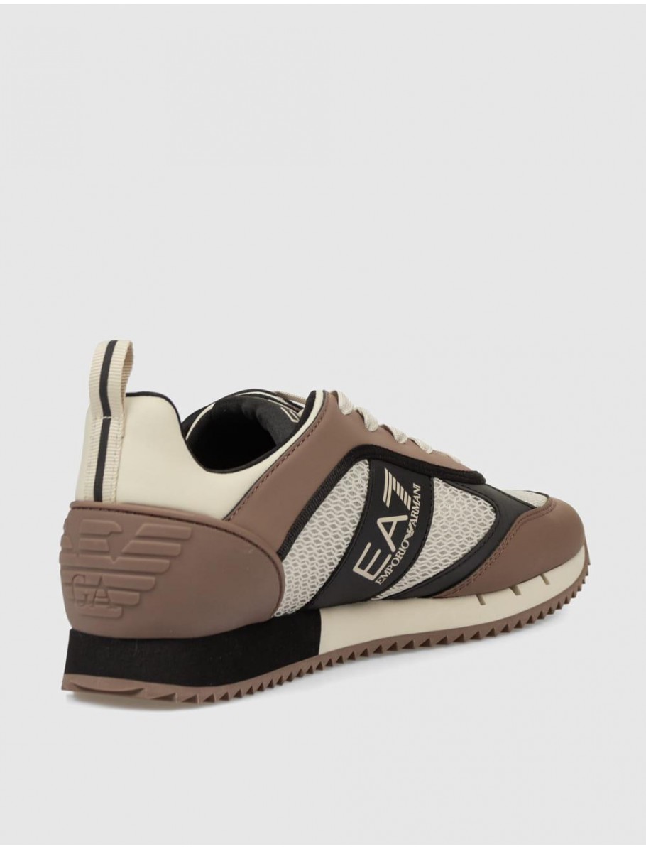 ZAPATILLA ARMANI EA7 7X000334 TAUPE
