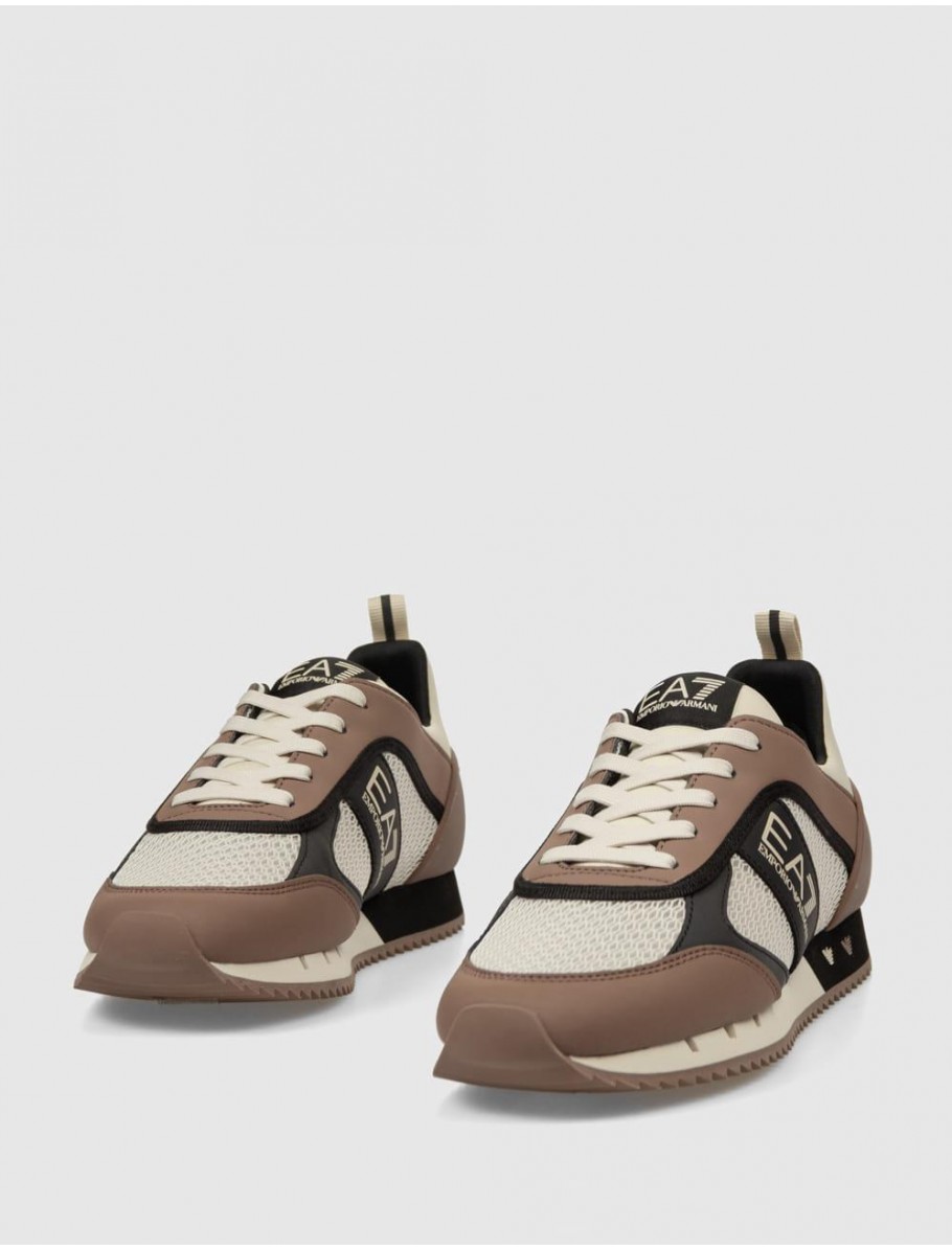 ZAPATILLA ARMANI EA7 7X000334 TAUPE