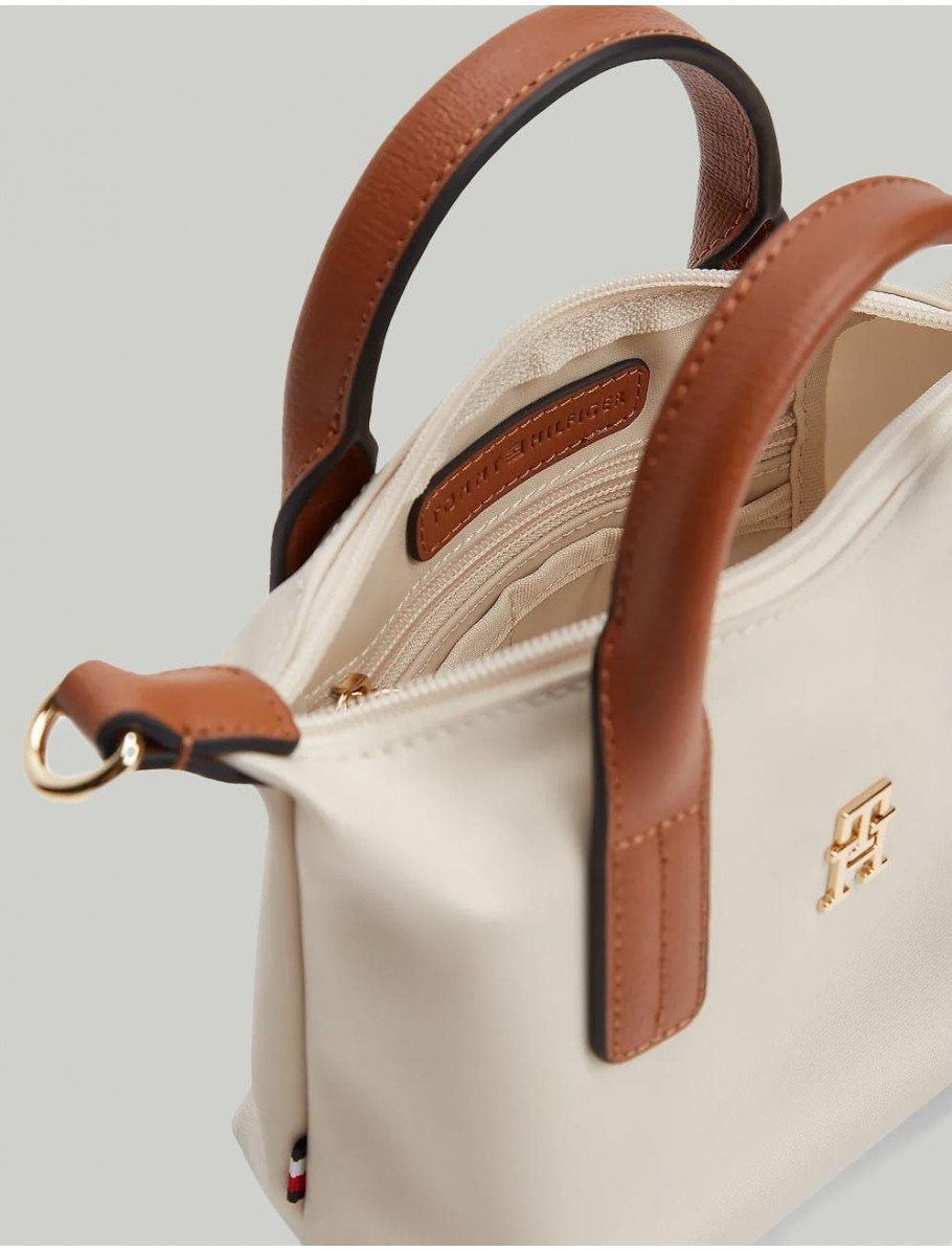 BOLSO TOMMY HILFIGER POPETTE MINI TOTE BLANCO
