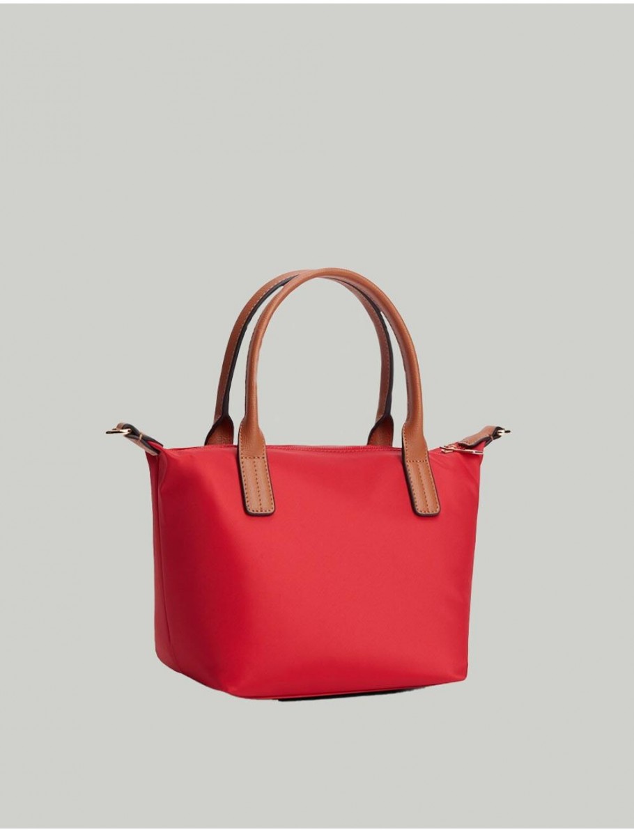 BOLSO TOMMY HILFIGER POPETTE MINI TOTE ROJO