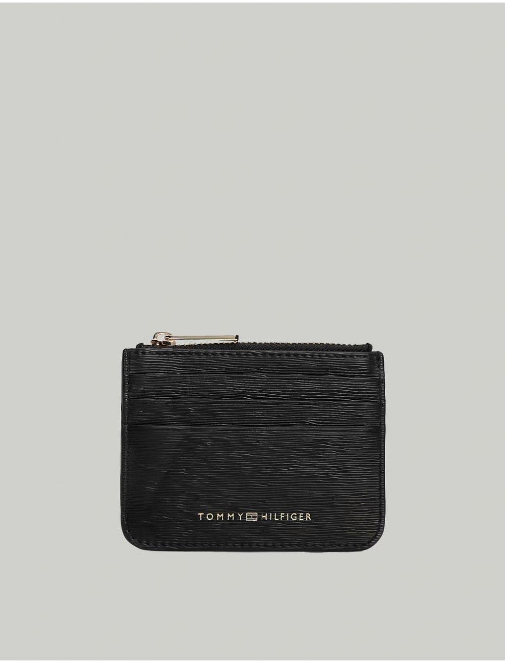 CARTERA TOMMY HILFIGER TH MODERN CC HOLDER NEGRO