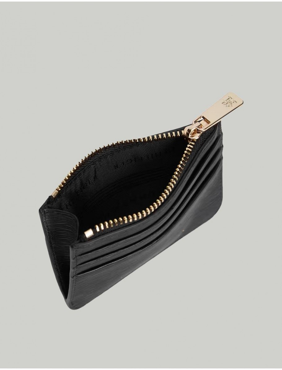 CARTERA TOMMY HILFIGER TH MODERN CC HOLDER NEGRO