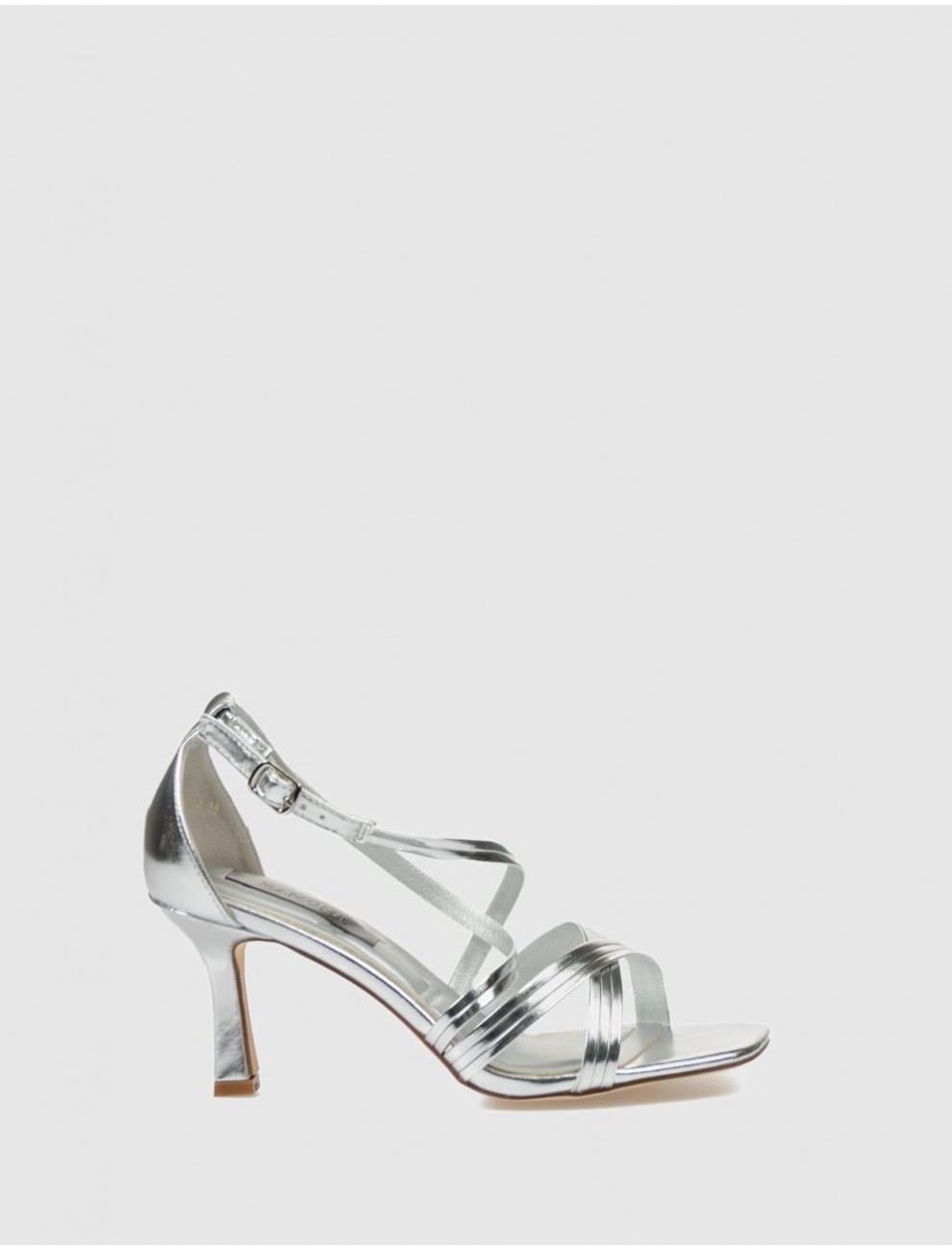 SANDALIA KAMOME TRENDS LAZA PLATA