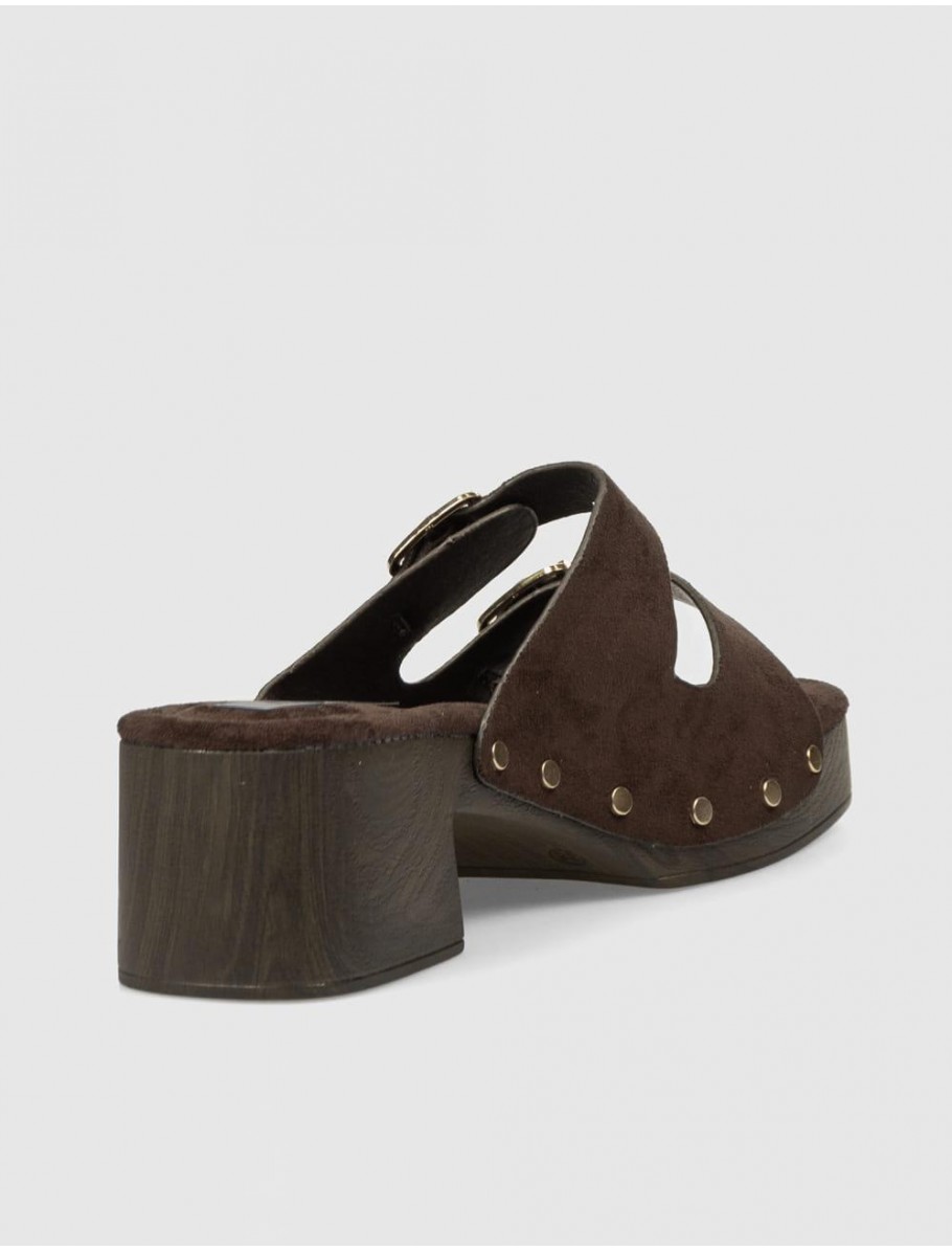 SANDALIA KAMOME TRENDS LUCCI MARRoN