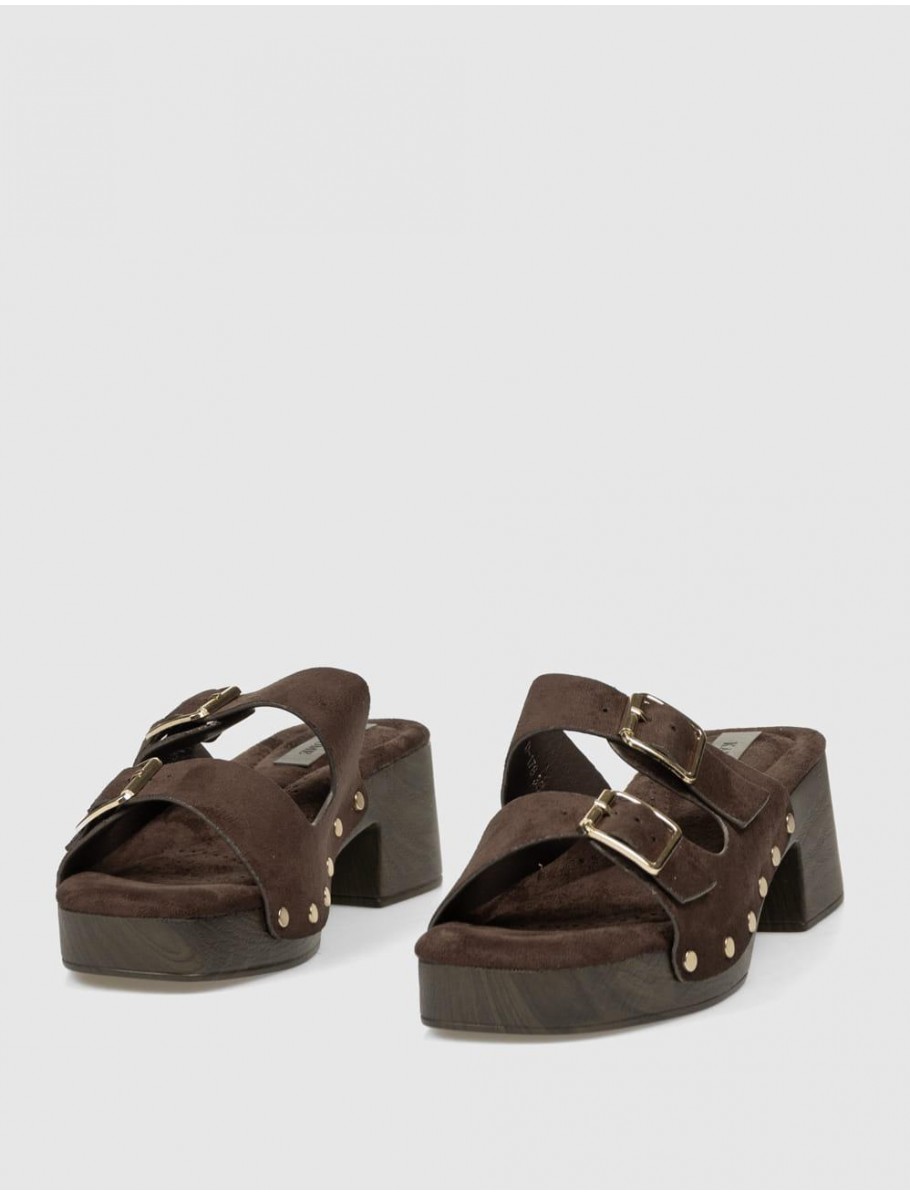 SANDALIA KAMOME TRENDS LUCCI MARRoN
