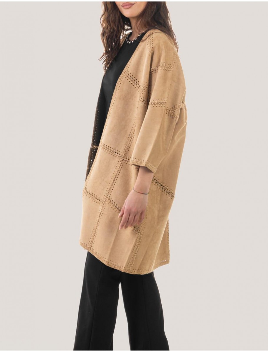 CHAQUETA OBVIO ILYRA CaMEL