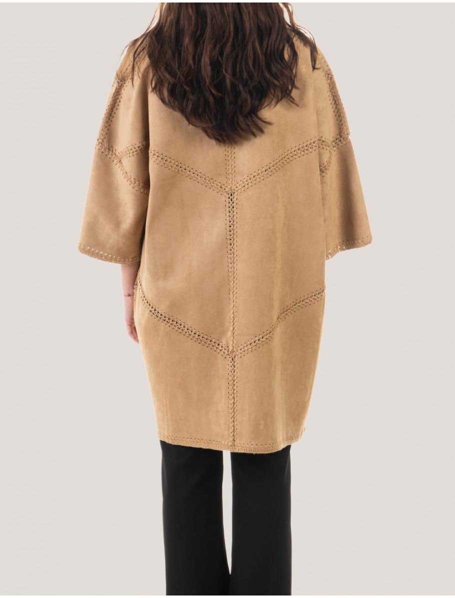 CHAQUETA OBVIO ILYRA CaMEL