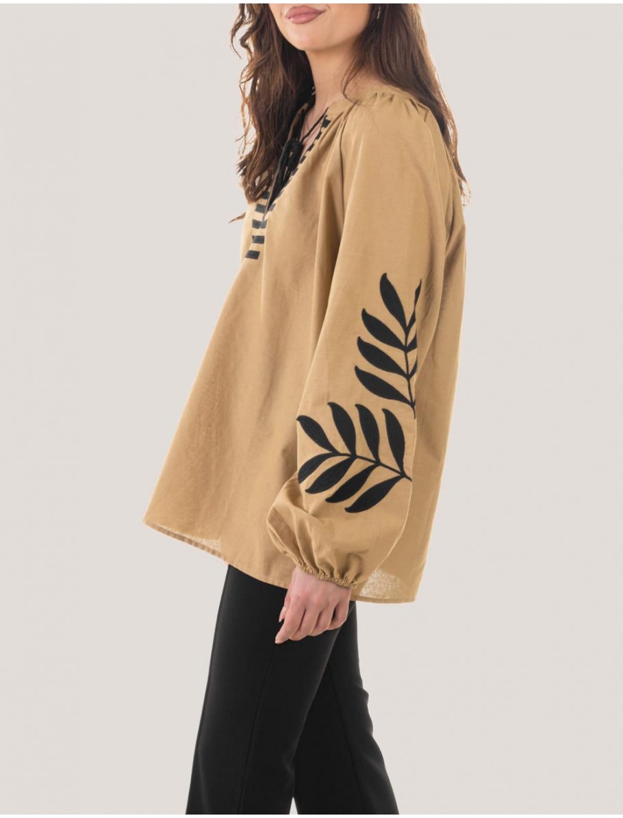 CAMISA OBVIO HOLINA CaMEL