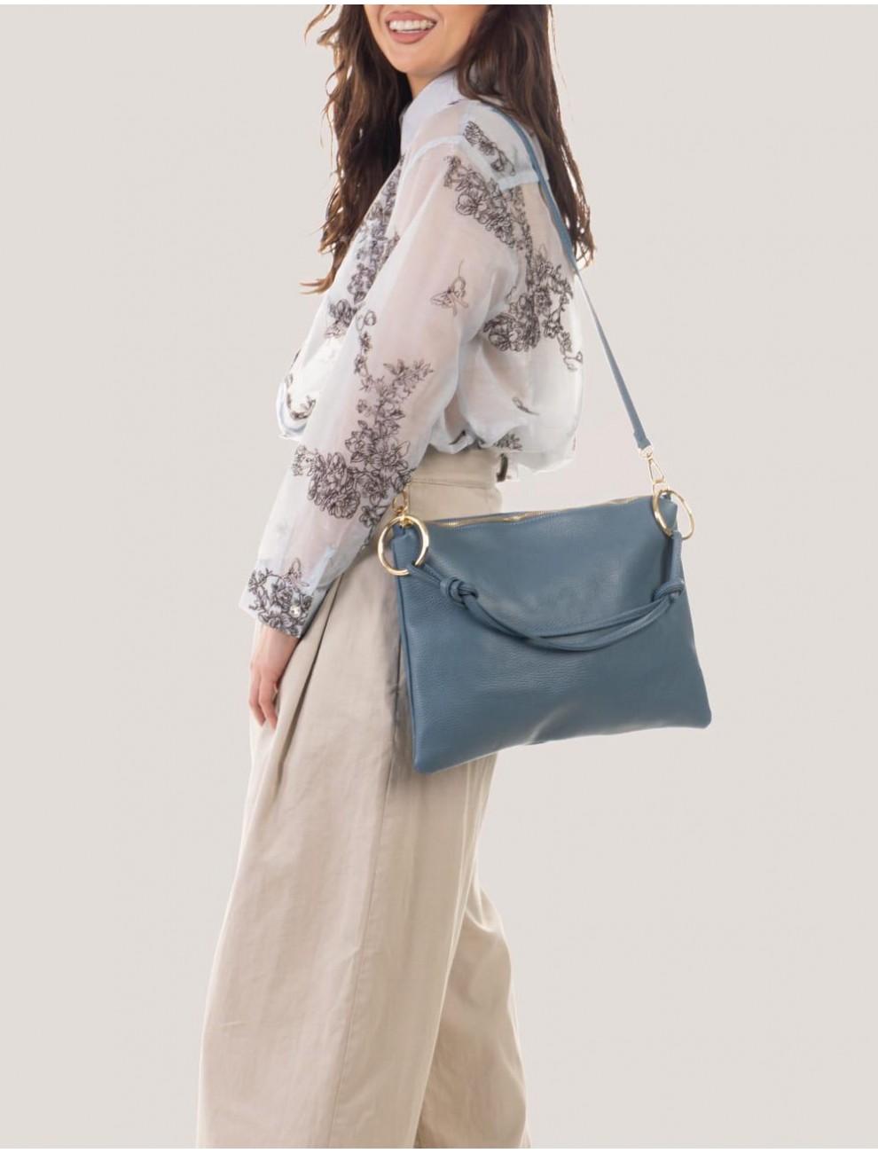 BOLSO OBVIO COMPLEMENTOS AINA AZUL