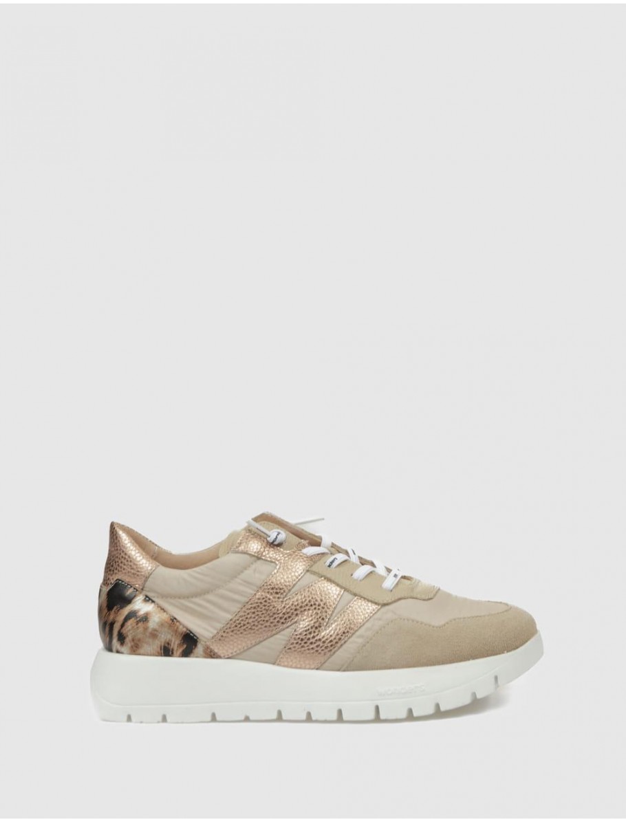 ZAPATILLA WONDERS A 24100 BEIG