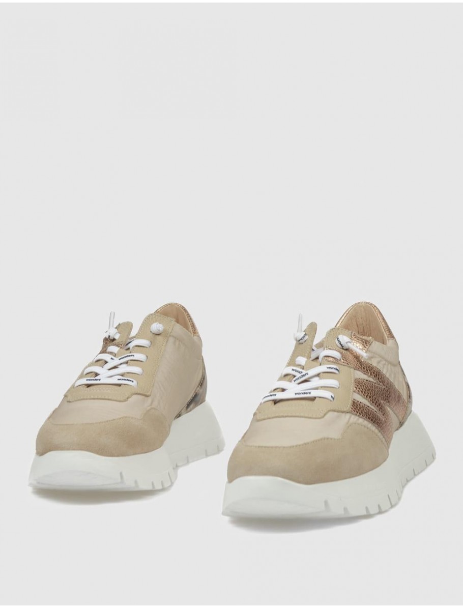 ZAPATILLA WONDERS A 24100 BEIG