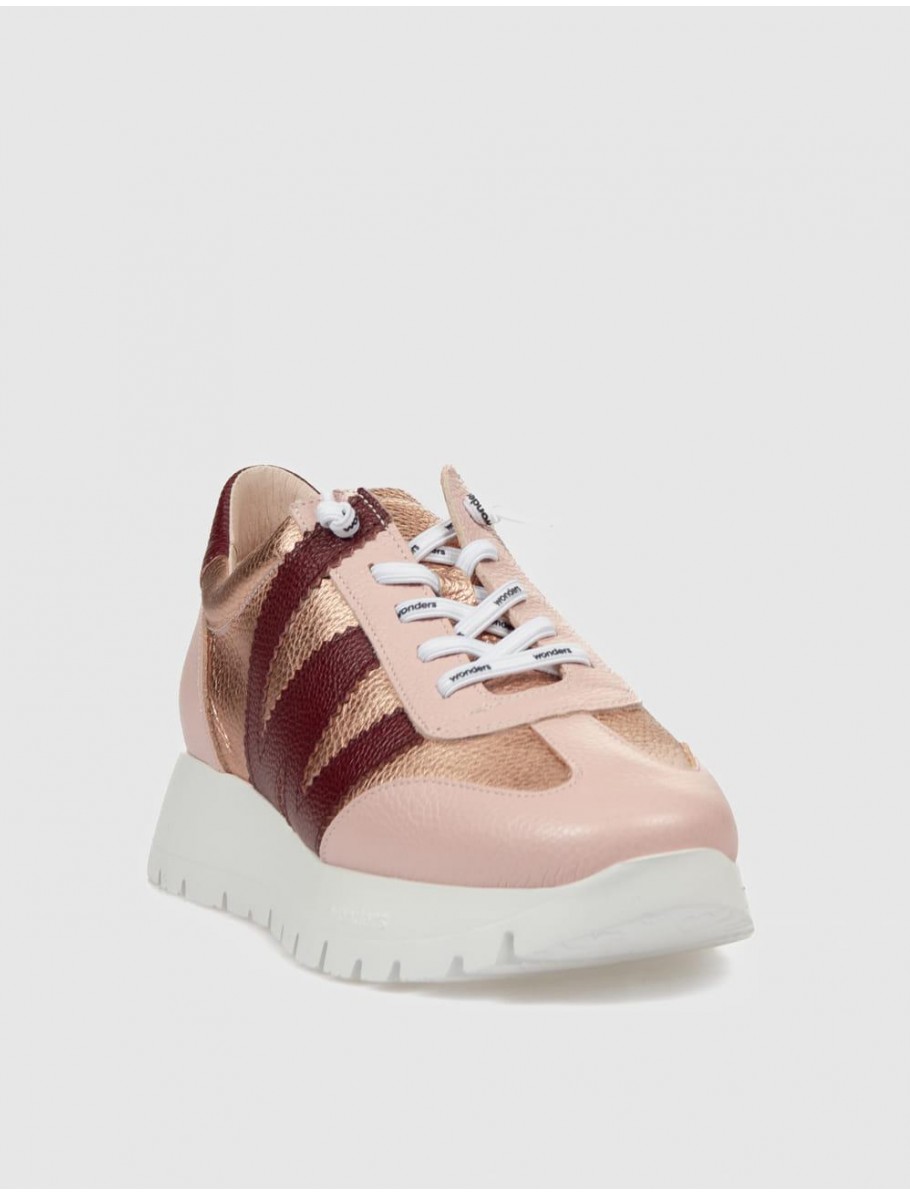 ZAPATILLA WONDERS A 2476 ROSA