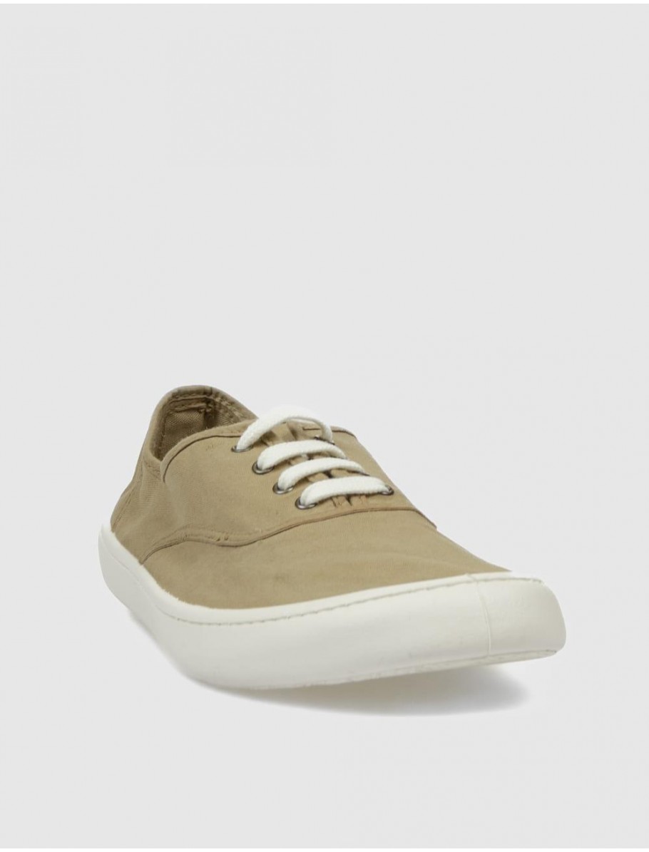 ZAPATILLA BAREFOOT VICTORIA OLMO BAREFOOT LONA VERDE