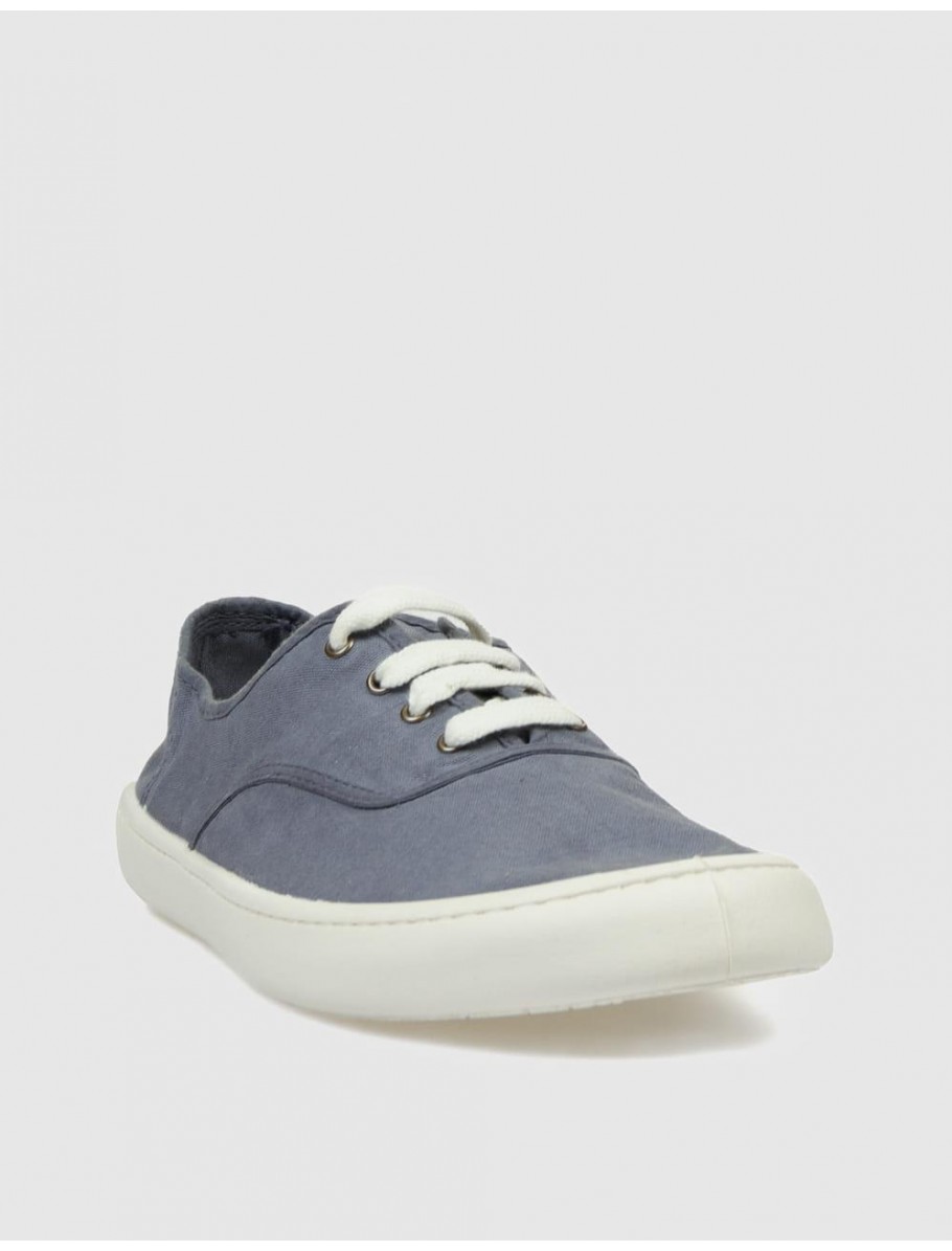 ZAPATILLA BAREFOOT VICTORIA OLMO BAREFOOT LONA MARINO