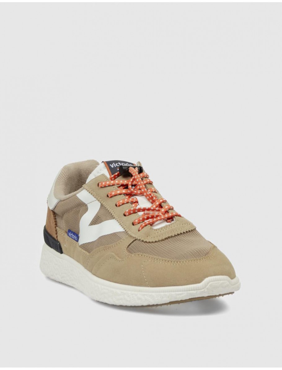ZAPATILLA VICTORIA ANIMA MESH BEIG
