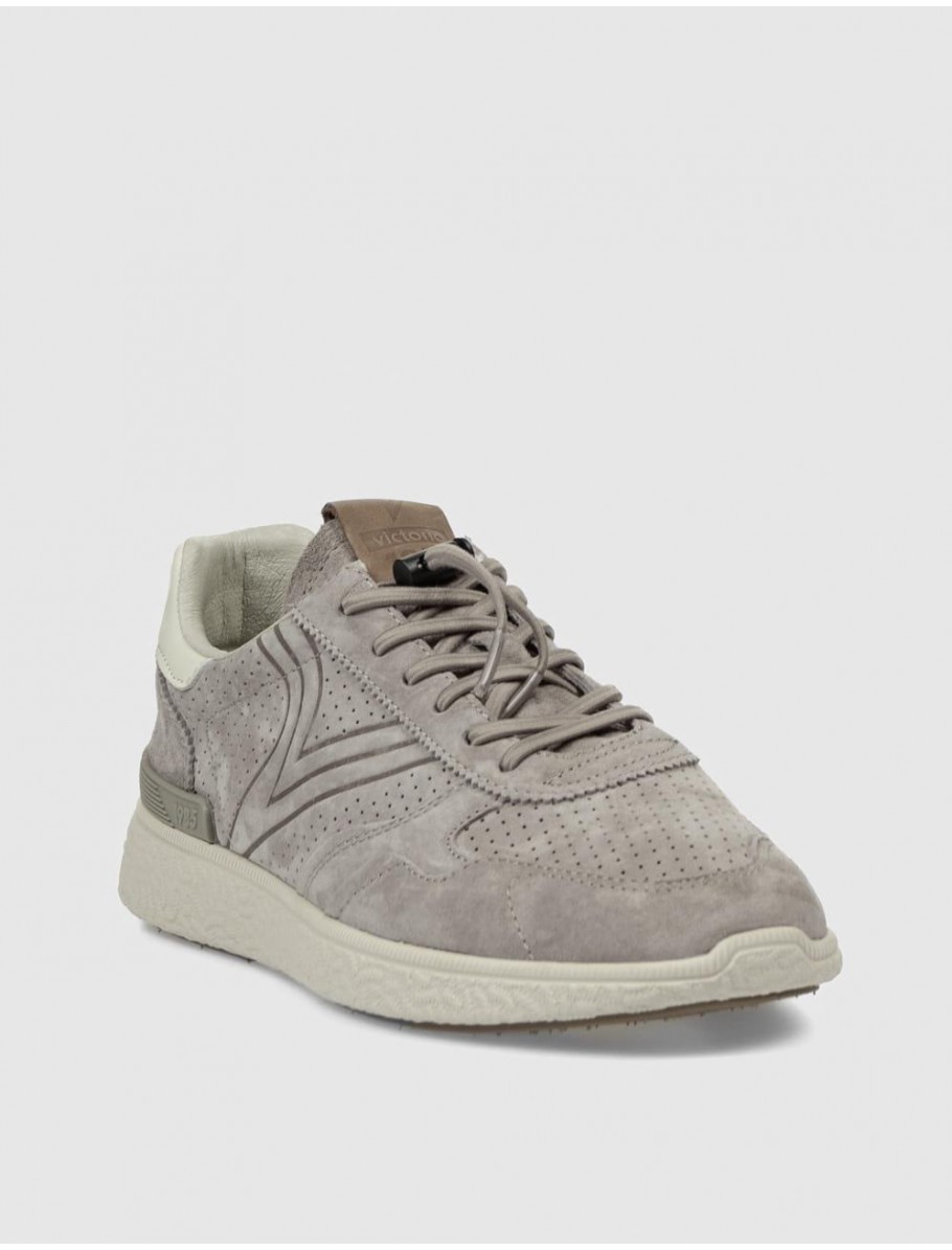 ZAPATILLA VICTORIA ANIMA SUEDE TAUPE