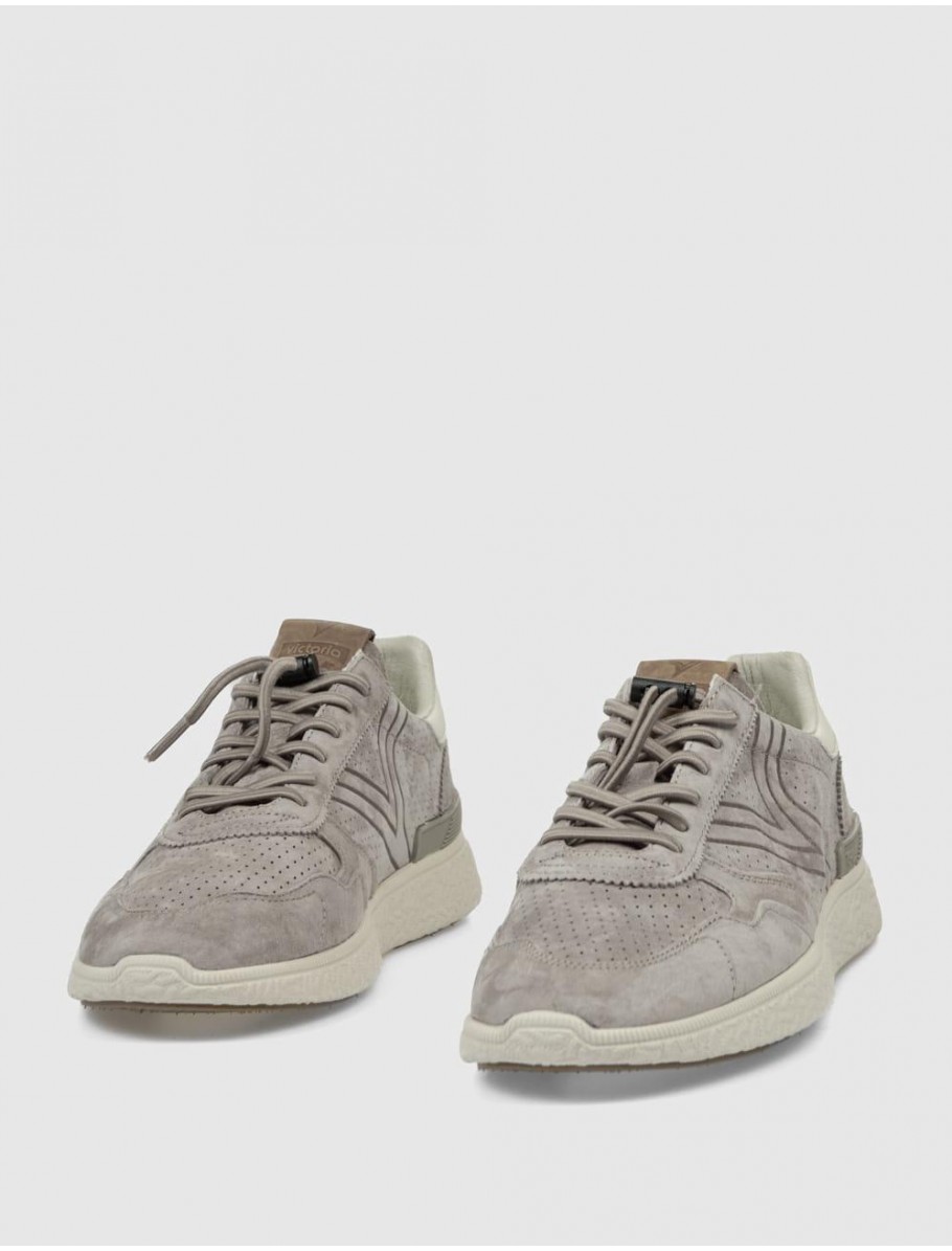 ZAPATILLA VICTORIA ANIMA SUEDE TAUPE