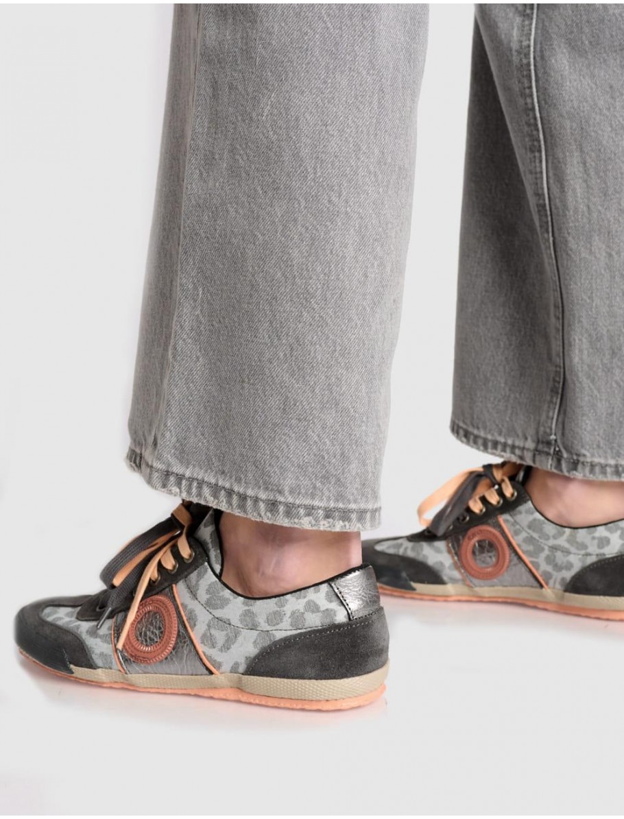 ZAPATILLA ARO MAY PLATA