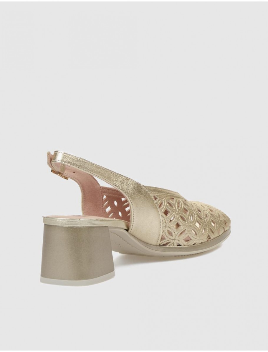 SANDALIA PITILLOS 11210 ORO