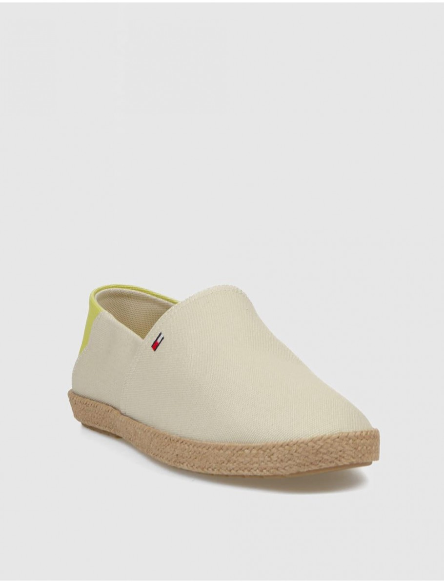 ALPARGATA TOMMY HILFIGER CORE HILFIGER ESPADRILLE BEIG
