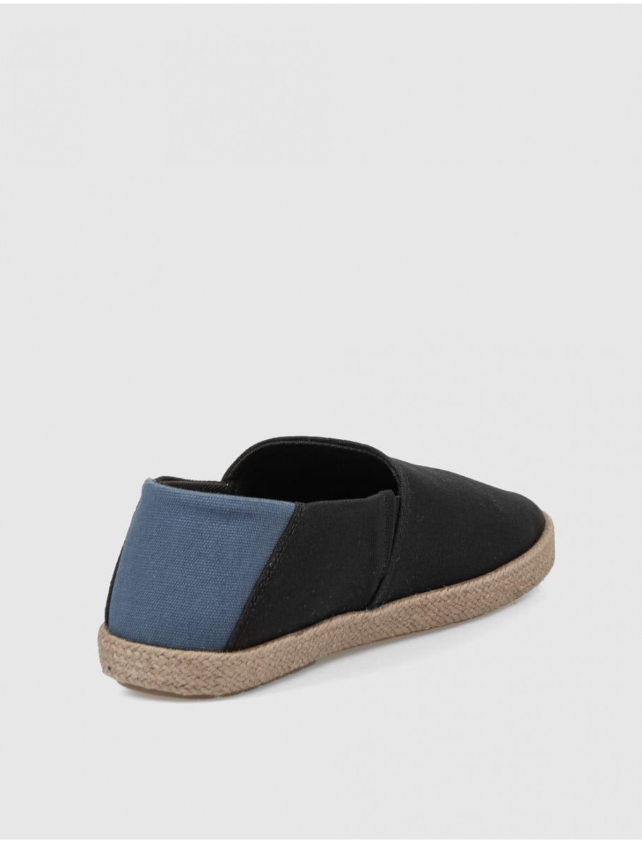 ALPARGATA TOMMY HILFIGER CORE HILFIGER ESPADRILLE NEGRO