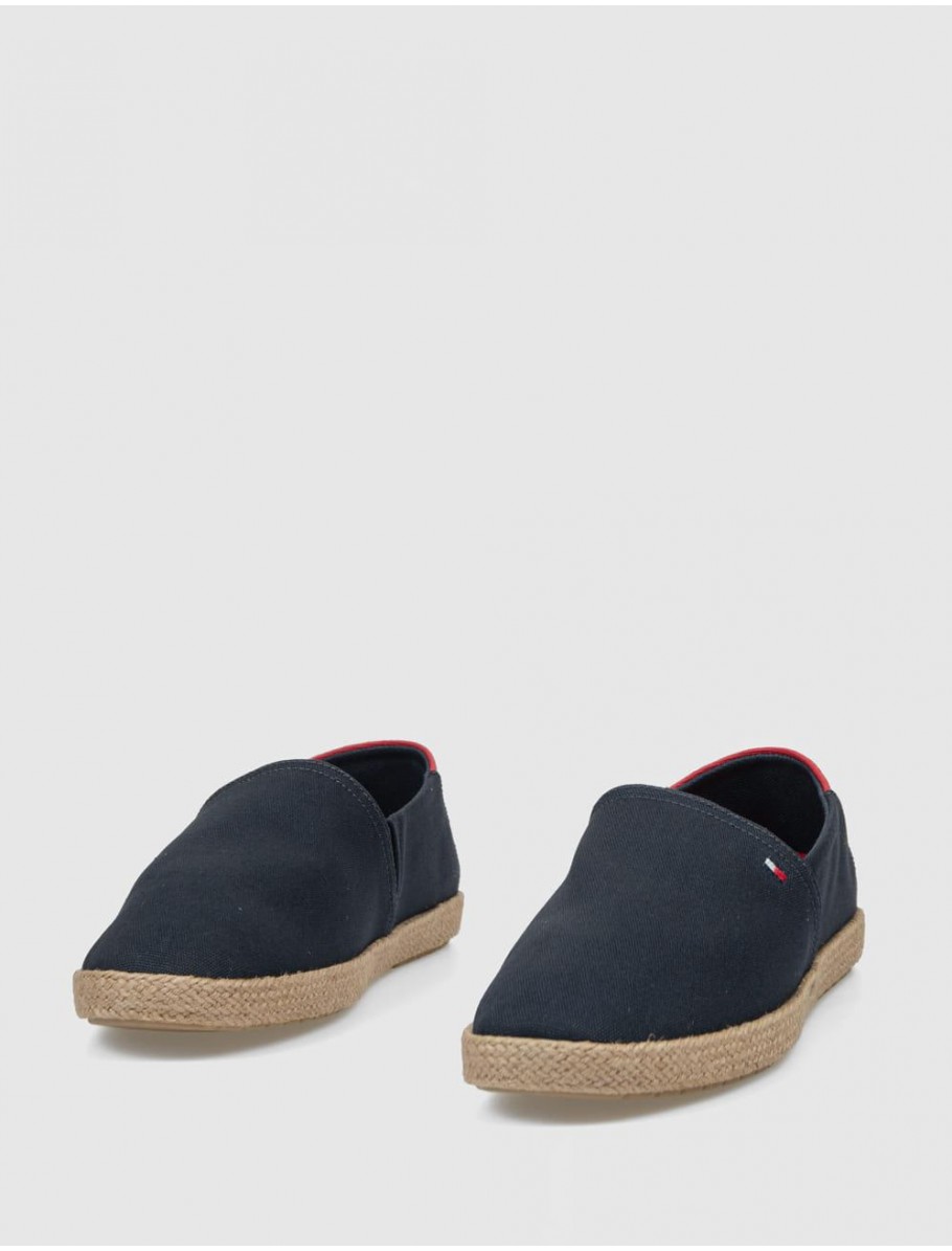 ALPARGATA TOMMY HILFIGER CORE HILFIGER ESPADRILLE MARINO