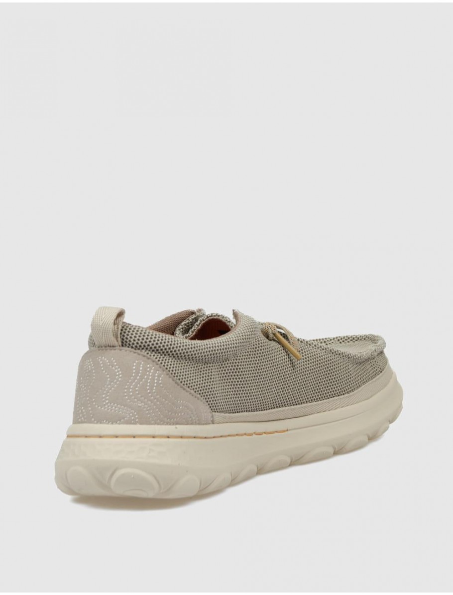 MOCASiN JEEP KAUAI WALLABLE KNIT BEIG