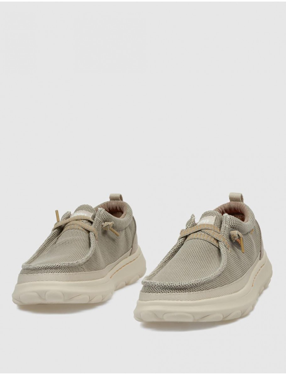 MOCASiN JEEP KAUAI WALLABLE KNIT BEIG
