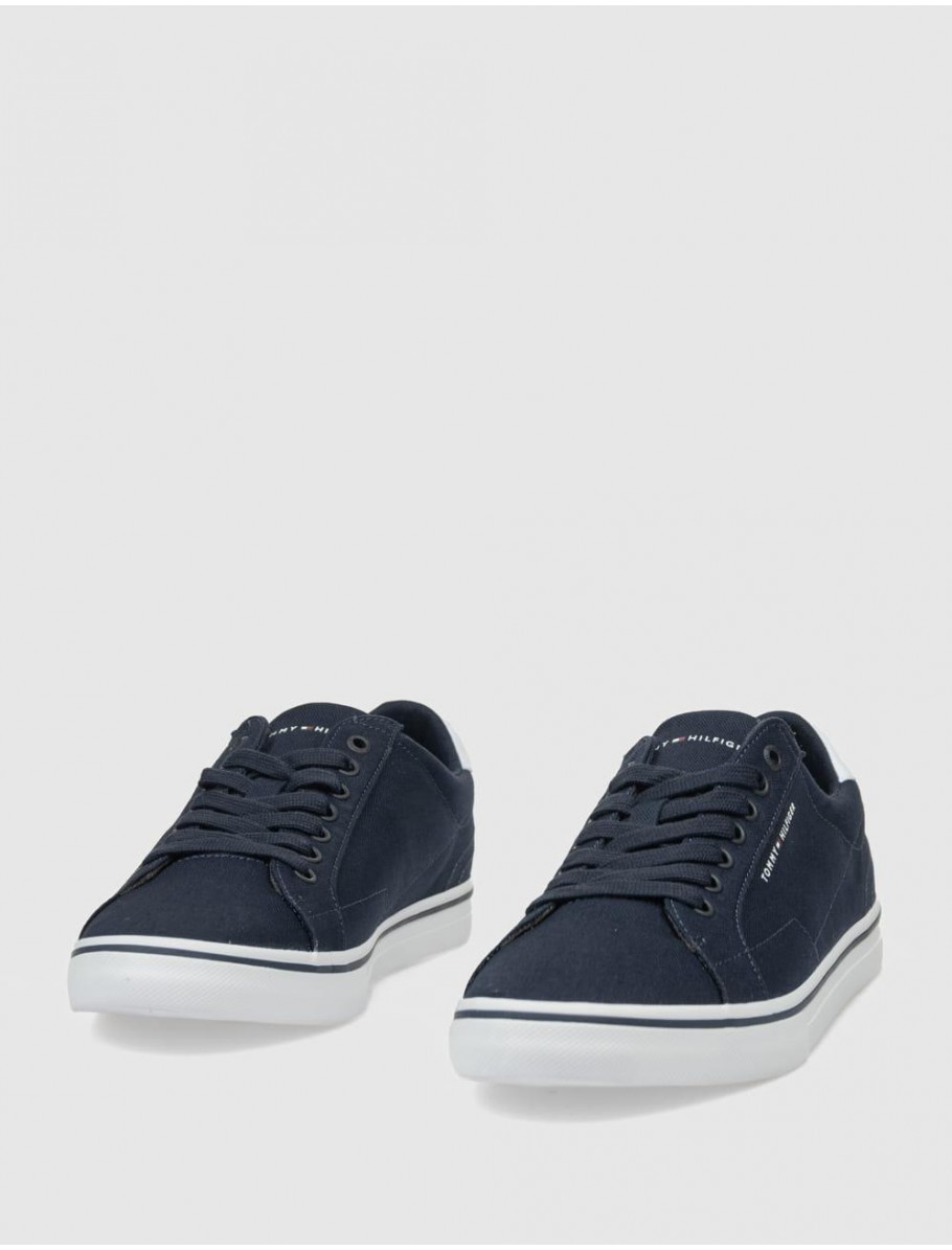 ZAPATILLA TOMMY HILFIGER VULC CORE LONG LACE MARINO
