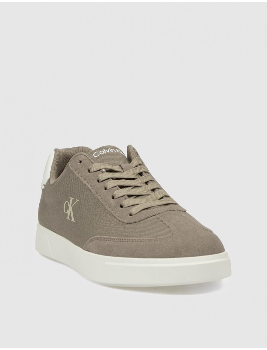 ZAPATILLA CALVIN KLEIN LOW PROF CUPSOLE CV TAUPE